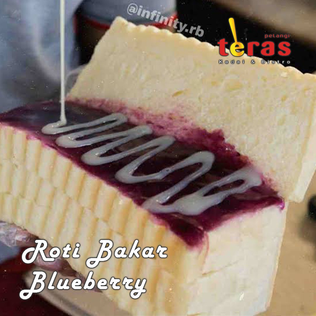 Roti Bakar Blueberry