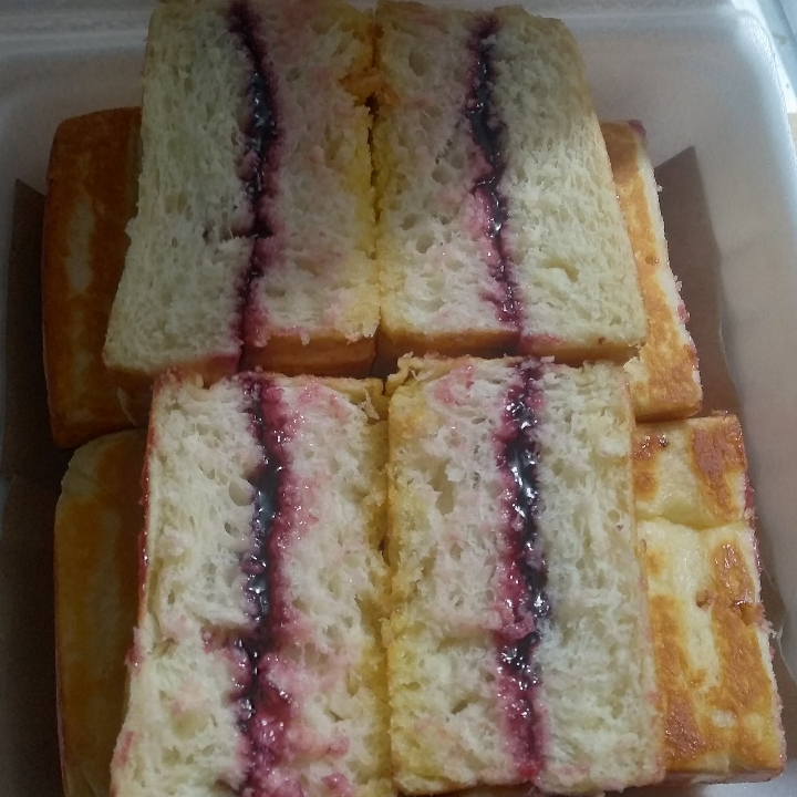 Roti Bakar Bluebery - Blueberry