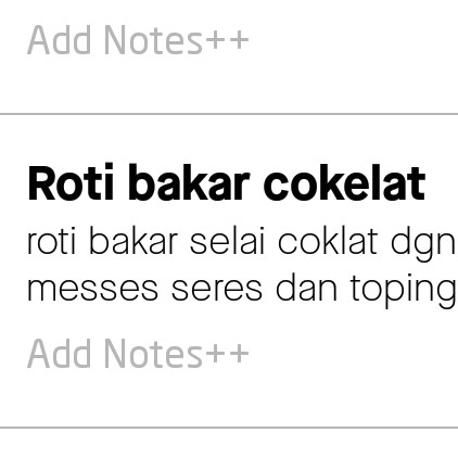 Roti Bakar Coklat