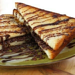 Roti Bakar Coklat Keju Mini