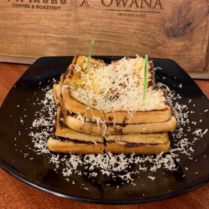 Roti Bakar Coklat-keju