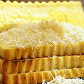 Roti Bakar Keju Tiramisu