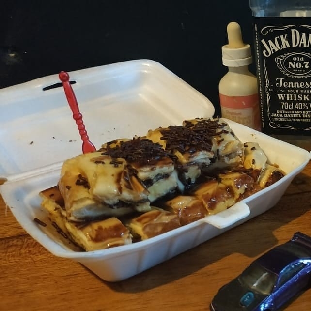 Roti Bakar Pisang Choco Messis