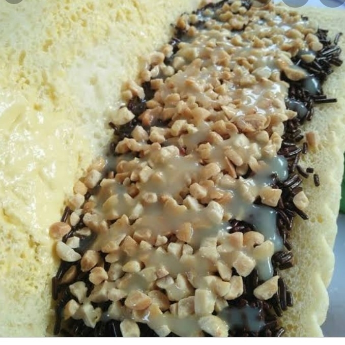 Roti Bakar Rasa Coklat Kacang Coklat Kacang