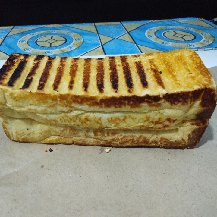 Roti Bakar Rasa Strowberi-strowbery