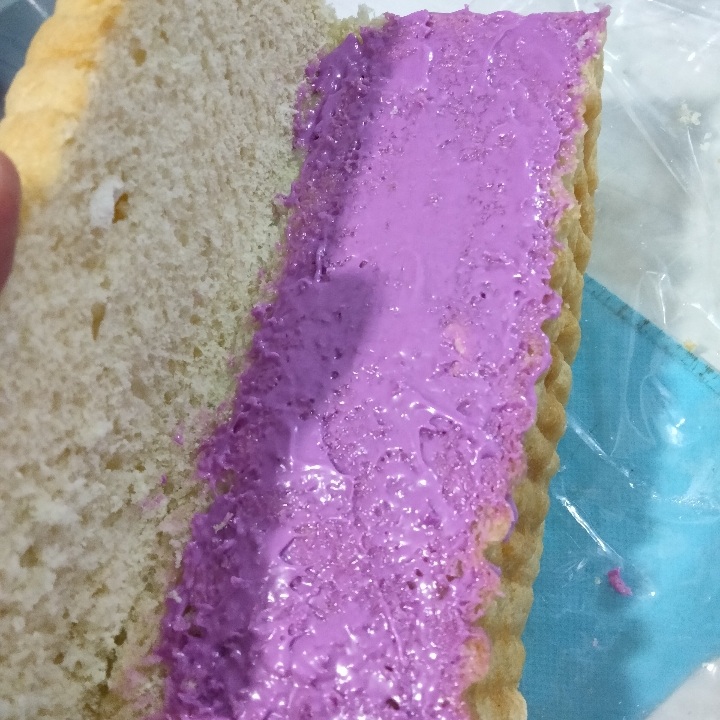 Roti Bakar Rasa Taro Coklat