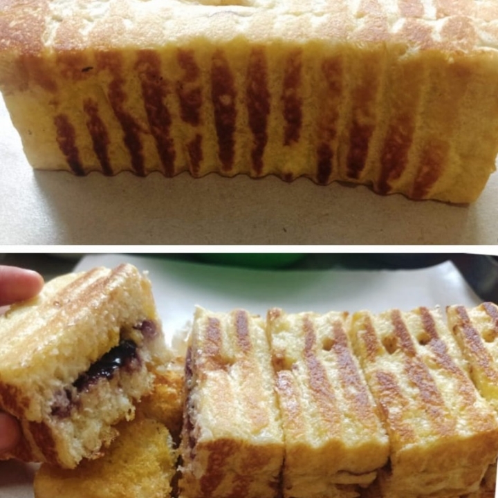 Roti Bakar Selei Nanas Melon