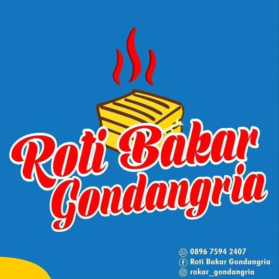 Roti Bakar Strawberry