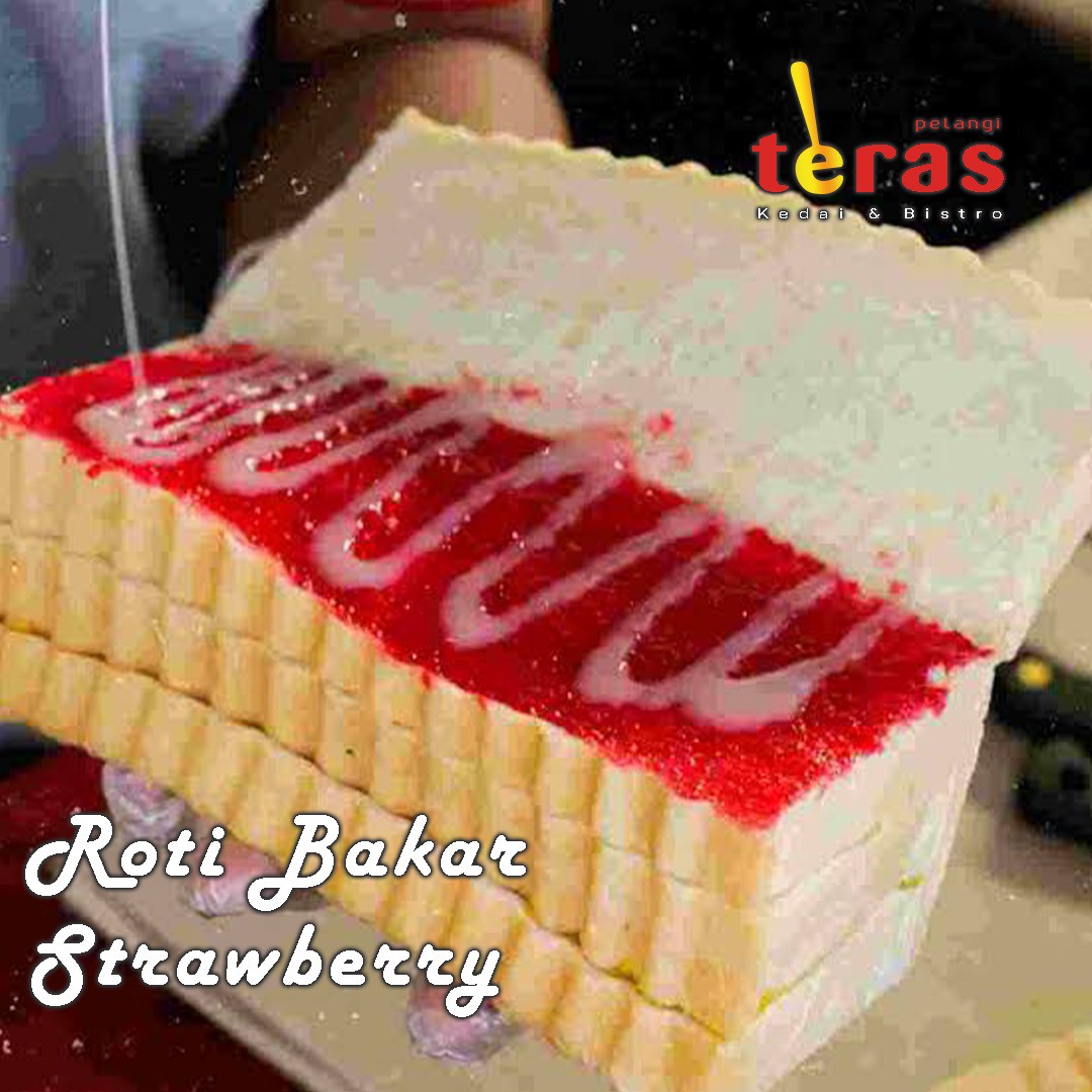 Roti Bakar Strawberry