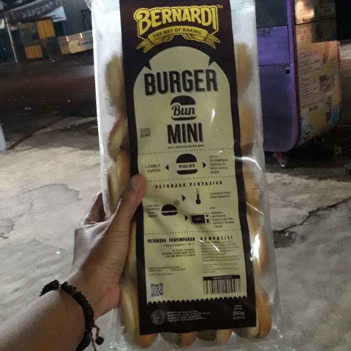 Roti Burger Mini Bernadi