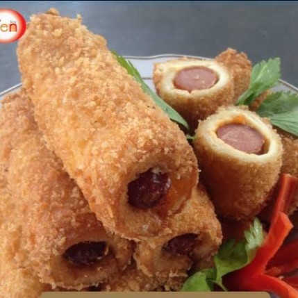 Roti Goreng Isi Sosis