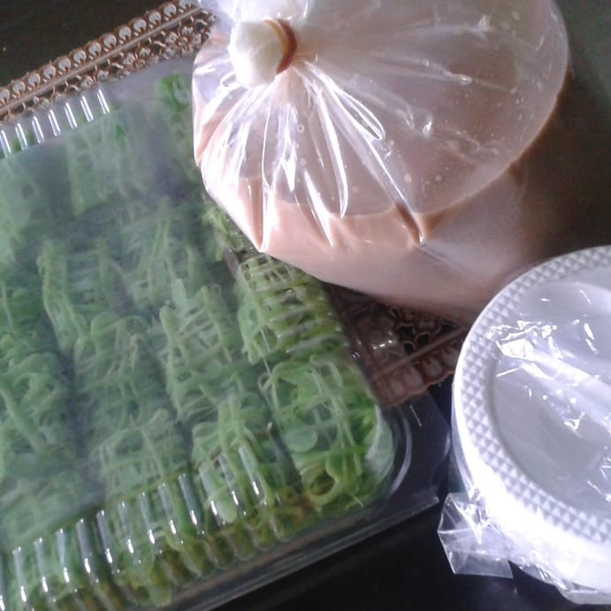 Roti Jala Saos Durian