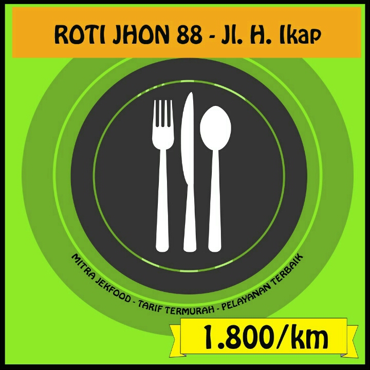 Roti Jhon 88 PKY - Jl H Ikap