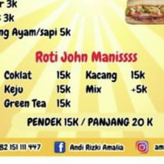 Roti John Manis Kacang