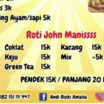 Roti John Manis Coklat