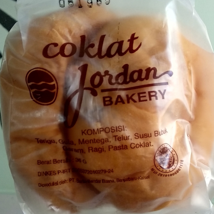Roti Jordan Rasa Coklat Tangkup