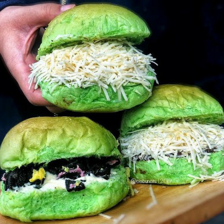 Roti Kukus Bakar Standar Topping