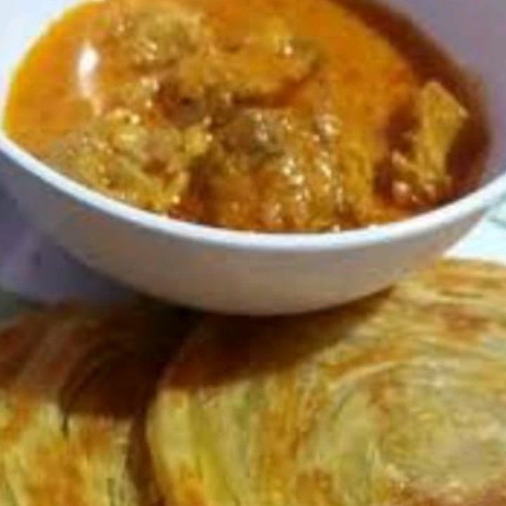 Roti Mariam Kari Ayam Kampung