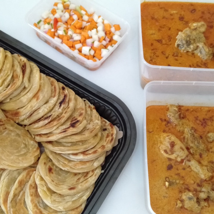 Roti Maryam Ayam Kare  3
