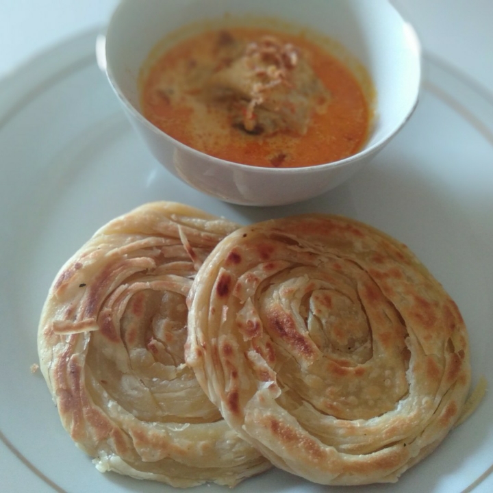 Roti Maryam Ayam Kare 3