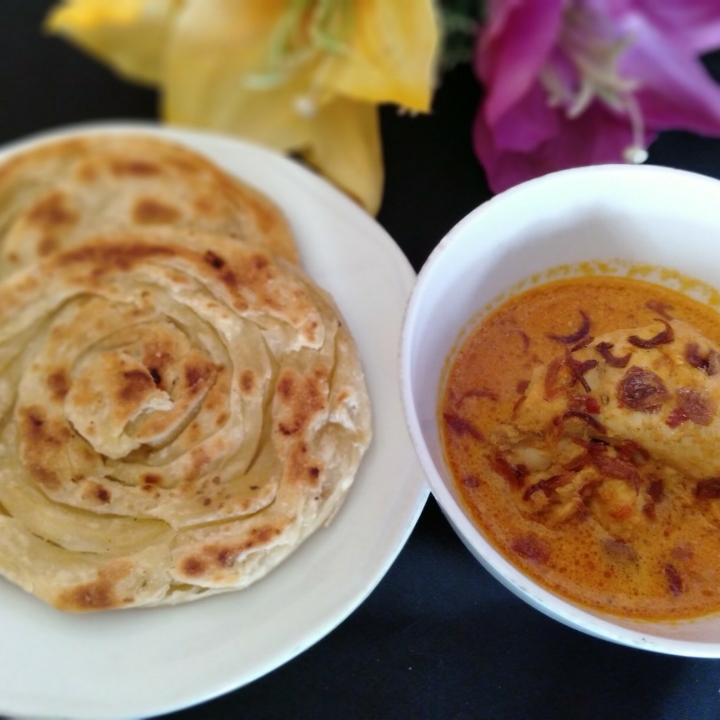 Roti Maryam Ayam Kare 4
