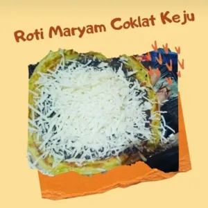 Roti Maryam coklat keju