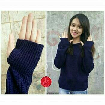 Roundhand Sweater Navy
