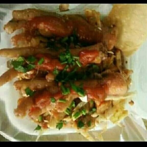 Rujak Basreng Plus Ceker