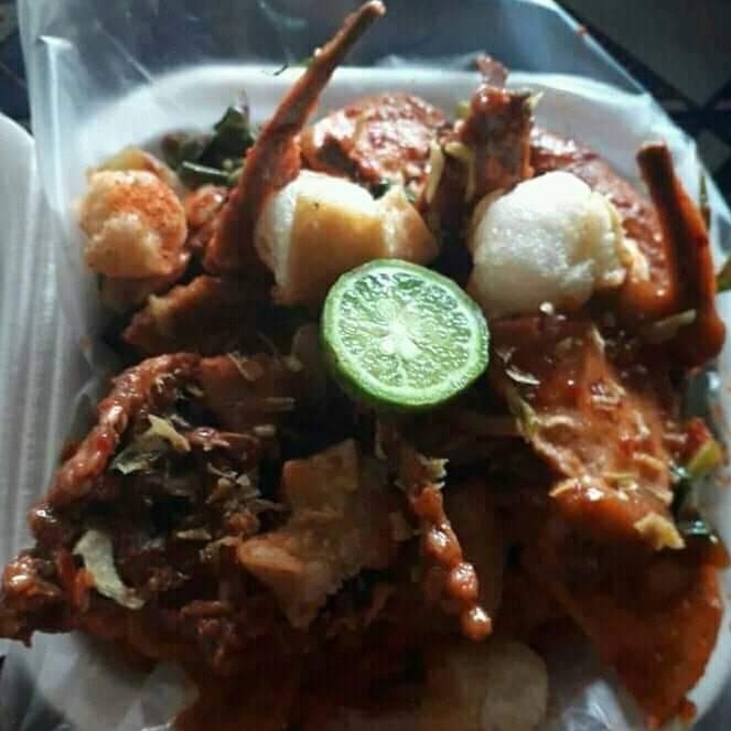 Rujak Basreng Plus Tulang 