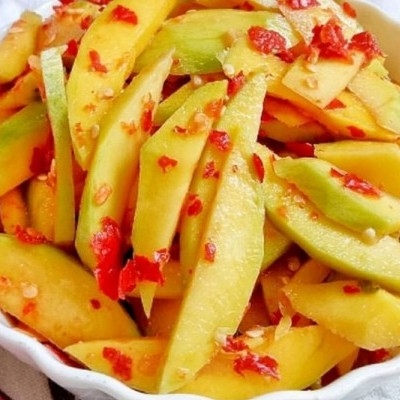 Rujak Mangga Pedas Manis