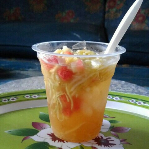 Rujak Serut Uyup Plus Susu