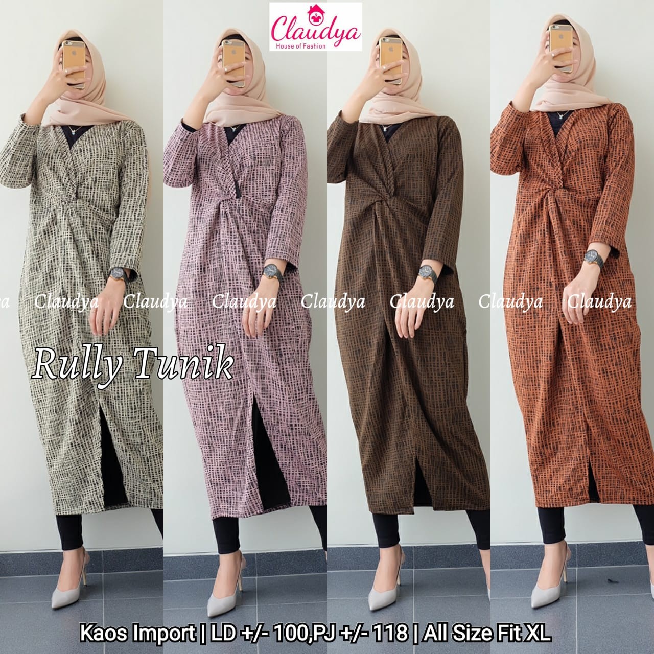 Rully Tunik Dari Brand CLAUDYA