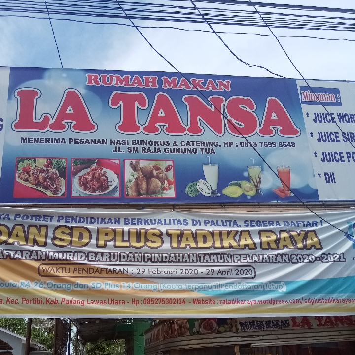 Rumah Makan Latansa Simpang  Hajoran Link1