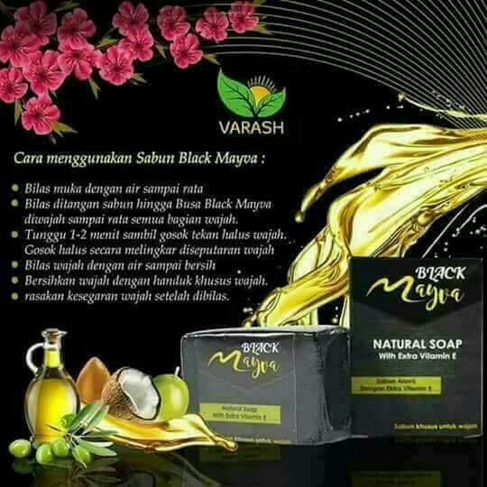 SABUN BLACK MAYVA  2