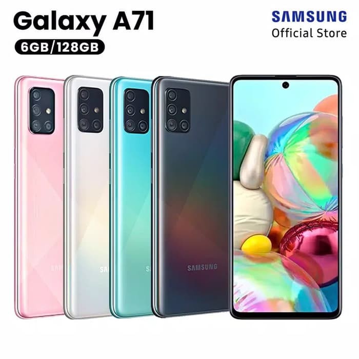 SAMSUNG GALAXY A71 RAM 8GB ROM 128GB 4500MAH MERK SAMSUNG PER UNIT