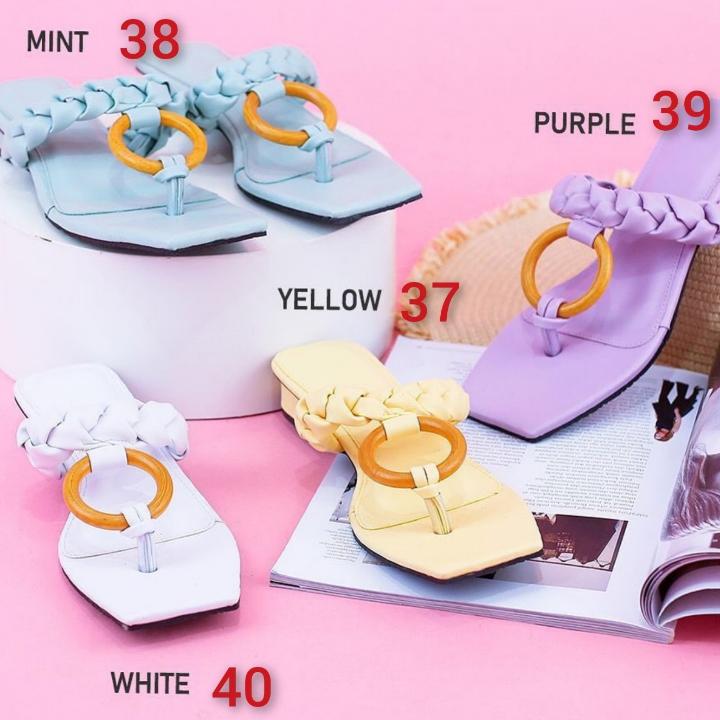 SANDAL HEELS CANTIK MURAH RINGBE