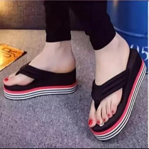 SANDAL SPON WANITA WARNA-WARNI 4