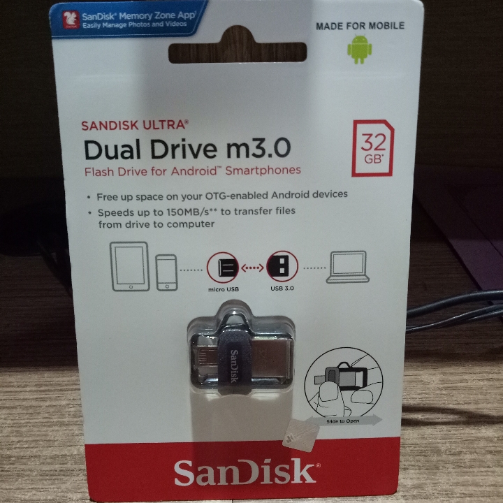 SANDISK FLASHDISK OTG MICRO 32GB