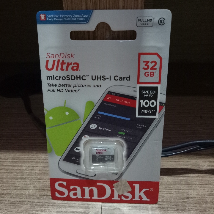 SANDISK MEMORY MICRO SD 32GB