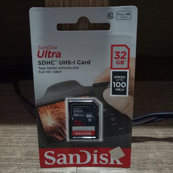 SANDISK MEMORY SD CARD C10 32GB