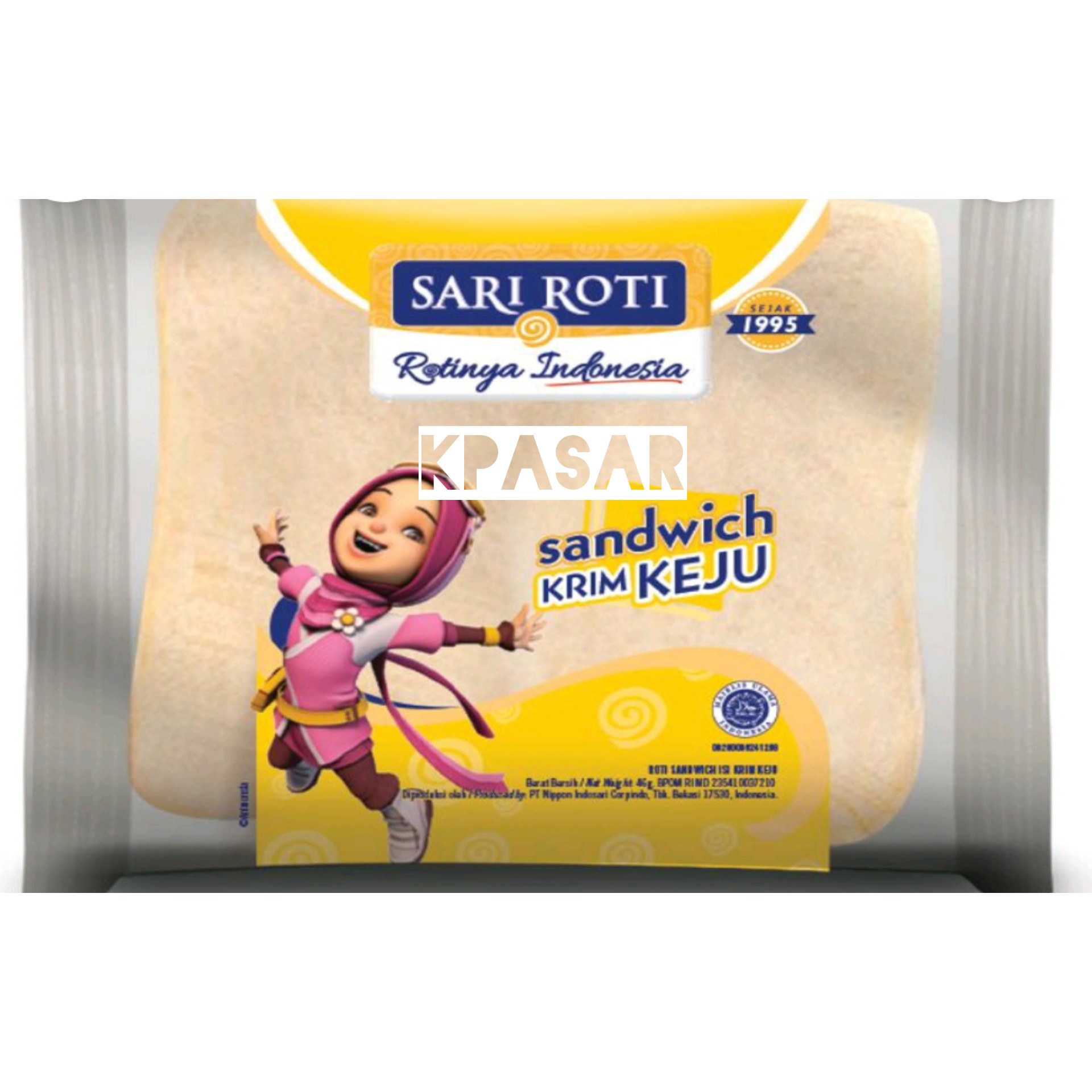 SARI ROTI SANDWICH RASA KEJU