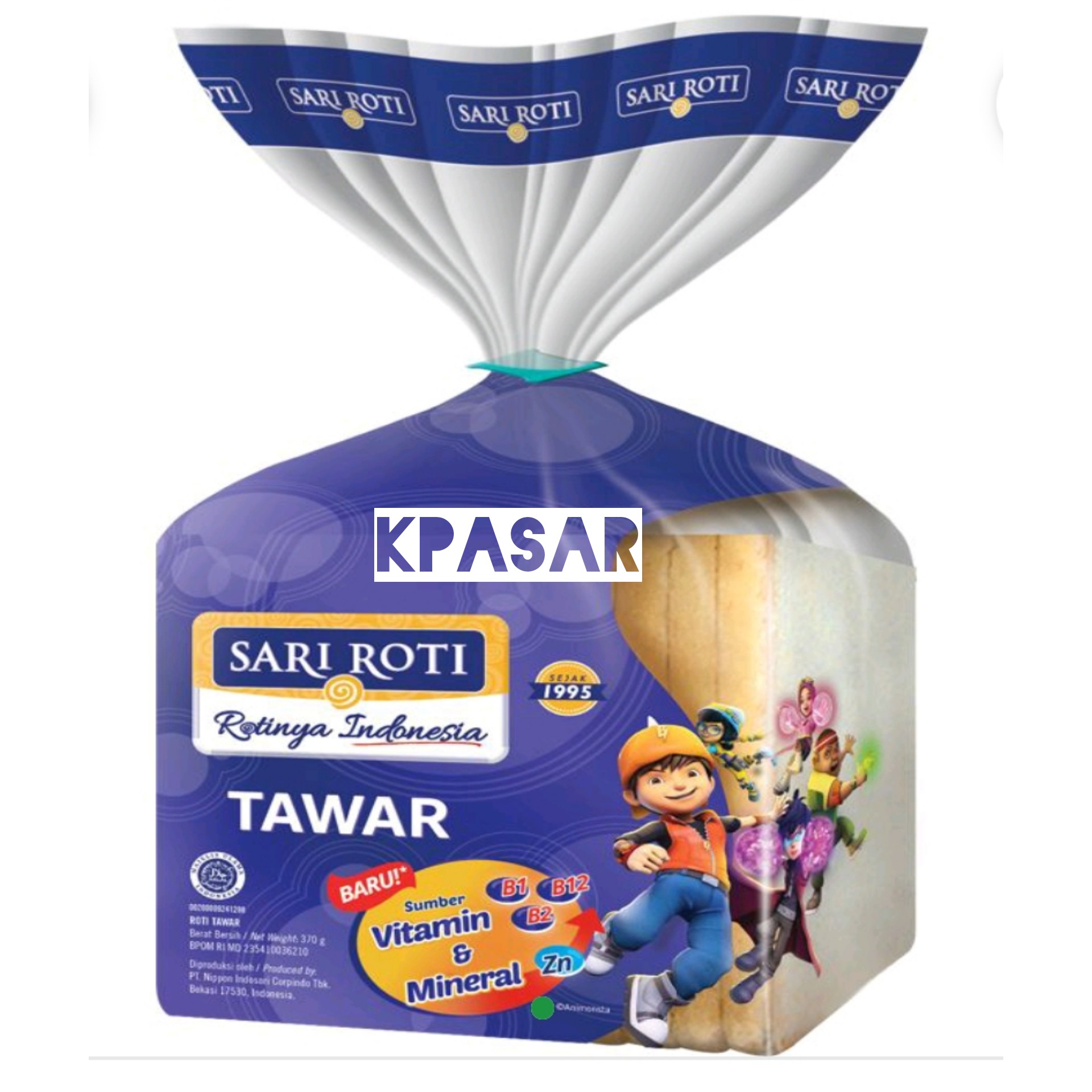 SARI ROTI TAWAR KEMASAN 1PCS