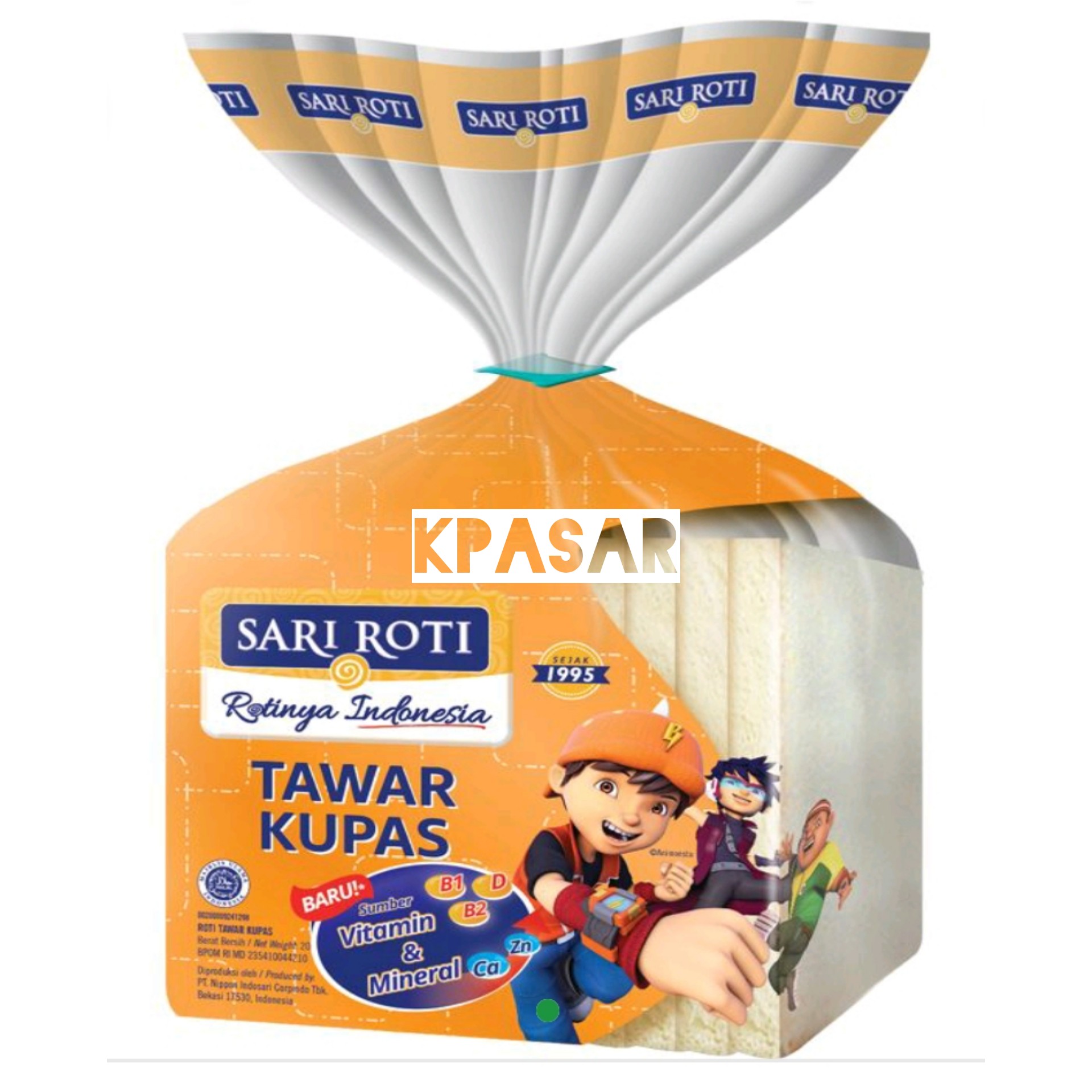 SARI ROTI TAWAR KUPAS