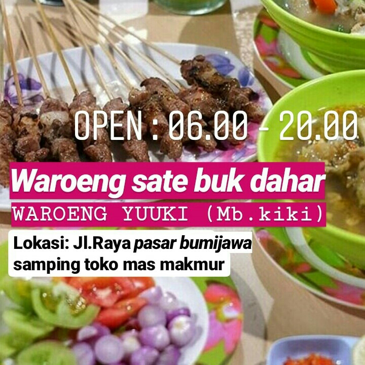 SATE kAMBING IBU DAHAR BUMIJAWA