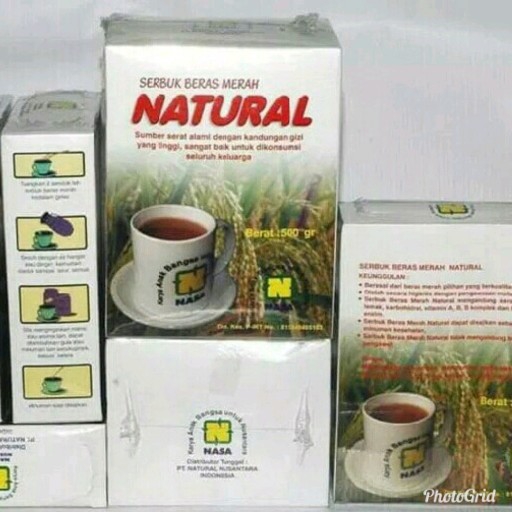 SBMN Serbuk Beras Merah Natural 250gram
