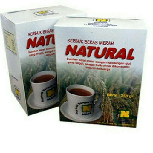 SBMN Serbuk Beras Merah Natural 500gram