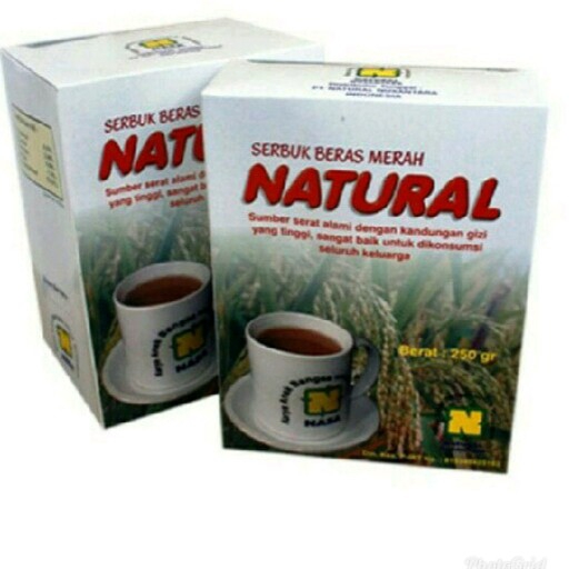 SBMN Serbuk Beras Merah Natural 500gram