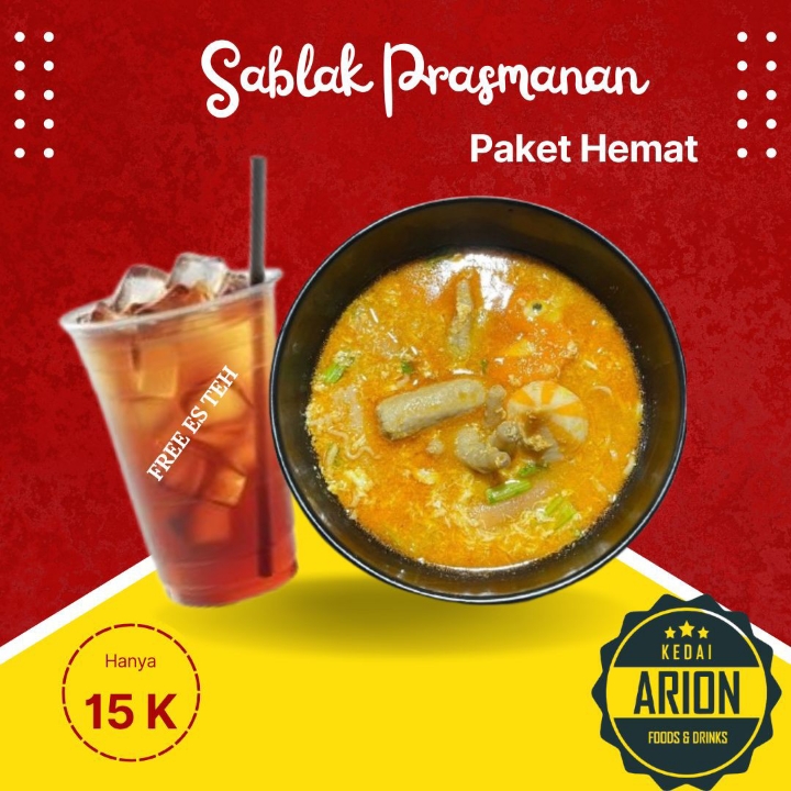 SEBLAK PRASMANAN PAKET HEMAT 1 ARION