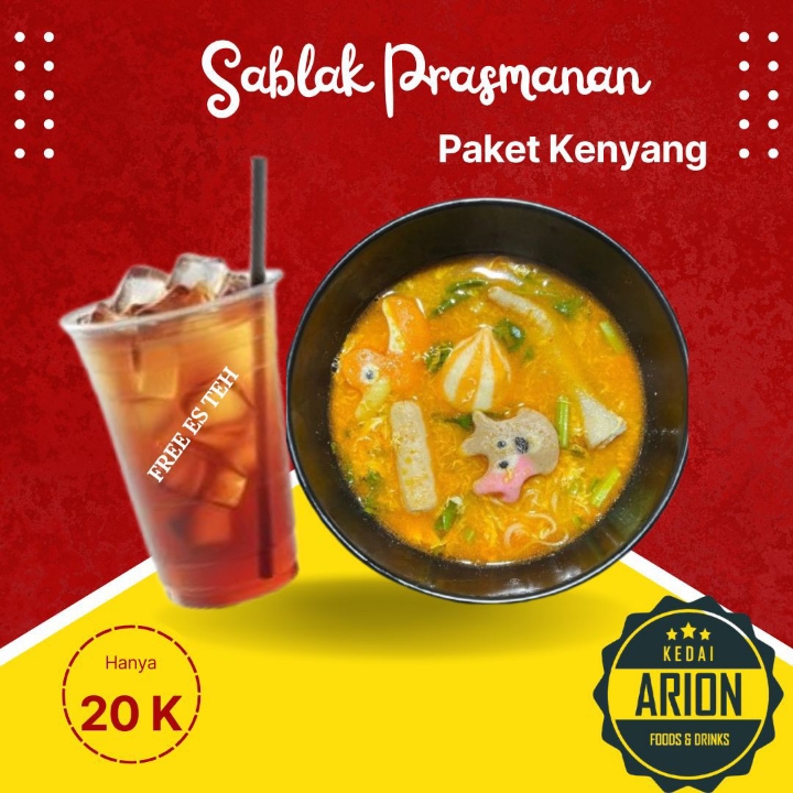 SEBLAK PRASMANAN PAKET KENYANG 2 ARION