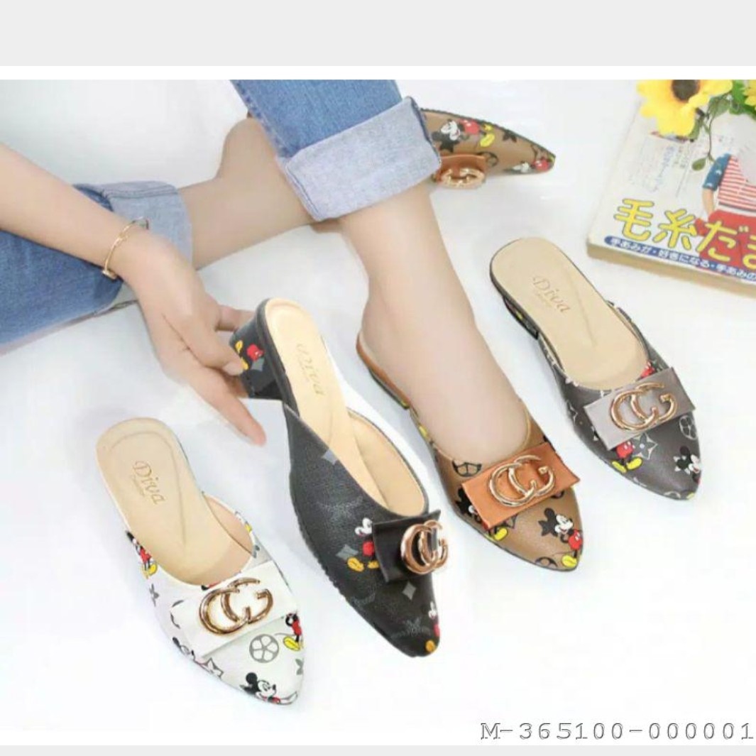 SEPATU BAPAO HEELSMIKI MOUSE SINTETIS VAEF-099